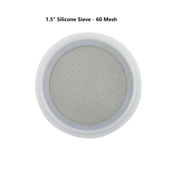 1.5 Inch TC Stainless Mesh Screen Silicone- 60 mesh