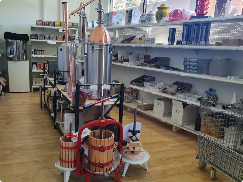 Brewing and distilling supplies ready to order