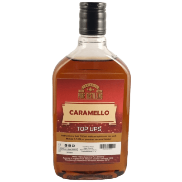 Pure Distilling Top UPS Liqueur - Caramello