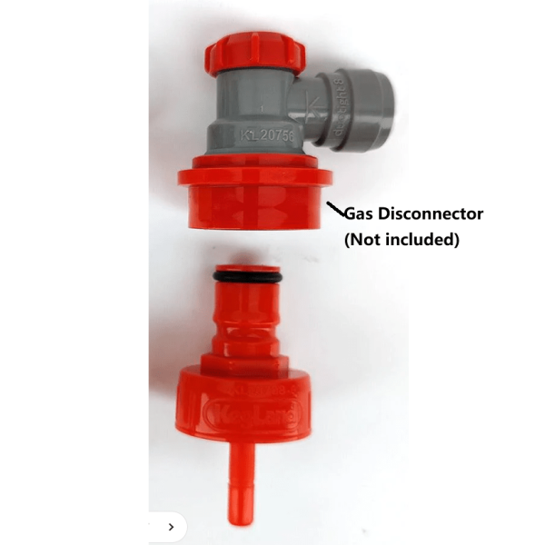RED Multi Gas Post Plastic Carbonation Cap