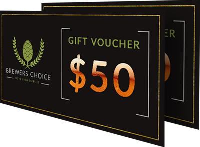 Brewers Choice $50 Gift Voucher