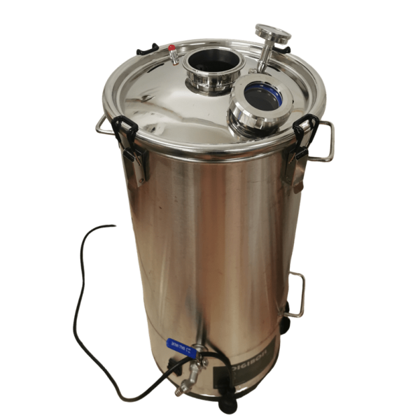 Heavy duty Stainless Steel Lid for 35L Digi boiler with 3" Ferrule and  sight glass