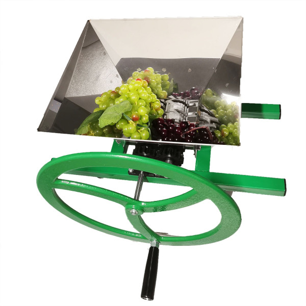 7L Stainless Steel/Alloy Fruit Crusher with Wheel Handle
