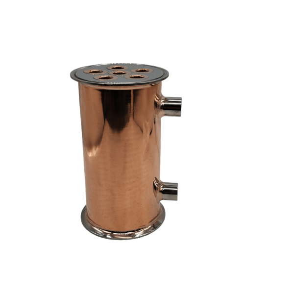 4" x 200mm Copper Condensor/Dephlegmator