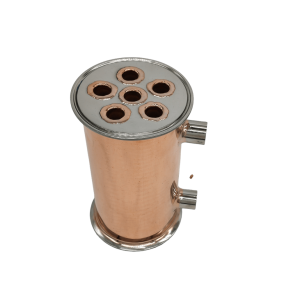 4" x 200mm Copper Condensor/Dephlegmator